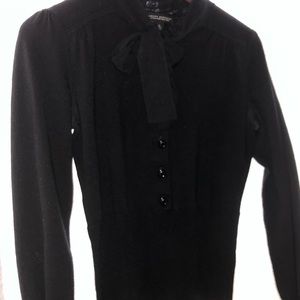 Banana Republic Black Merino Sweater